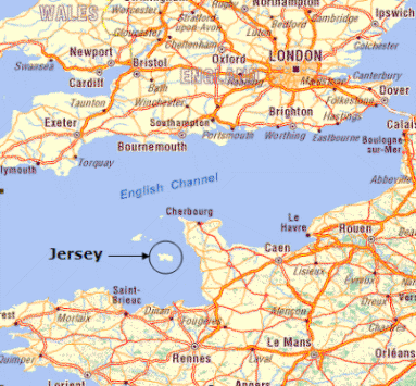 jersey map